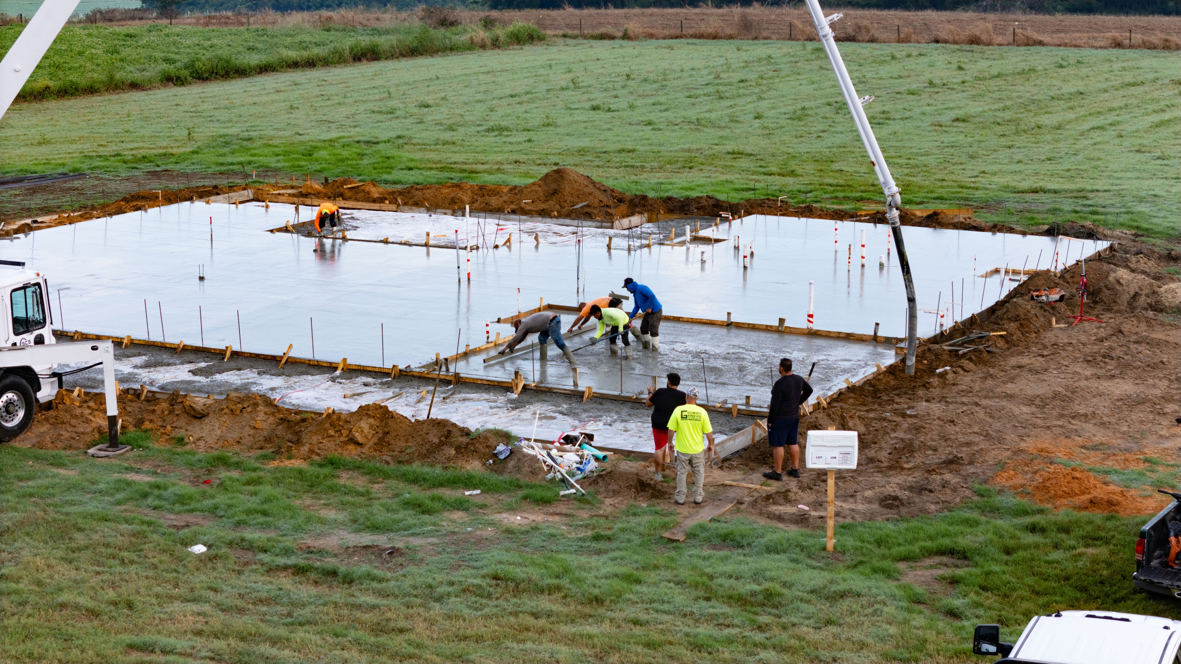 Pouring Slab